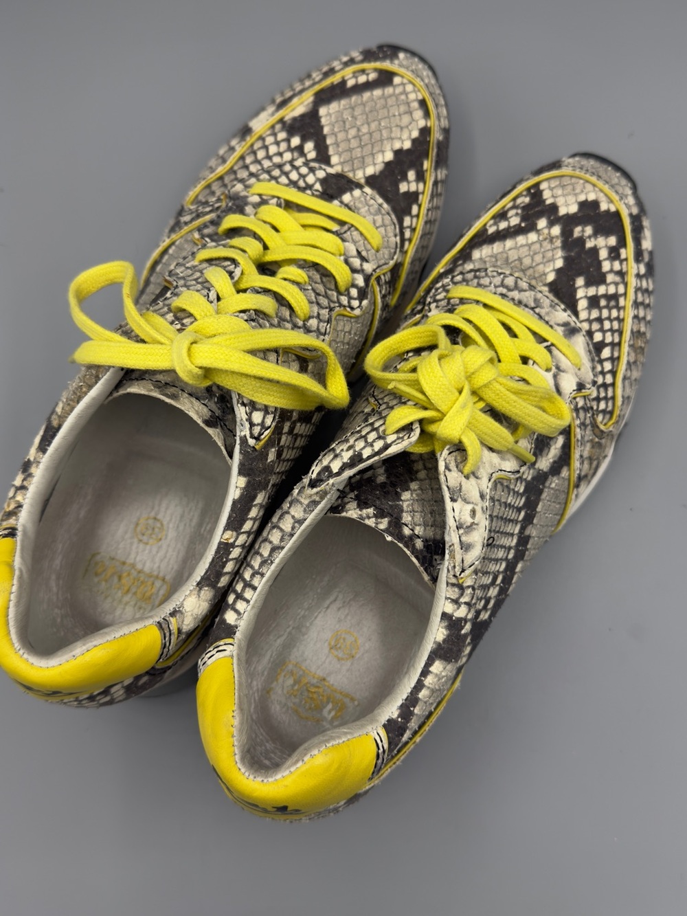 ASH Python Print Sneakers 👟 8.5 - Picture 6 of 6